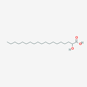 molecular formula C19H38O3 B1237450 2-Hydroxynonadecanoic acid CAS No. 93361-63-8