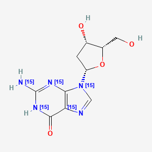 2'-Deoxyguanosine-15N5