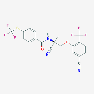 molecular formula C20H13F6N3O2S B12374883 (R)-Monepantel CAS No. 887148-70-1