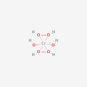 molecular formula CrH6O6-2 B1237496 Dioxidodiperoxidochromate(2-) 