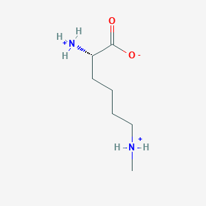 (2S)-2-ammonio-6-(methylammonio)hexanoate