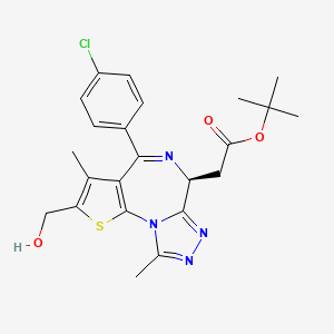 molecular formula C23H25ClN4O3S B12375107 (+)-JQ1-OH 