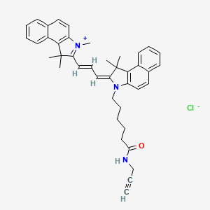 molecular formula C41H44ClN3O B12375166 Cy3.5 alkyne 