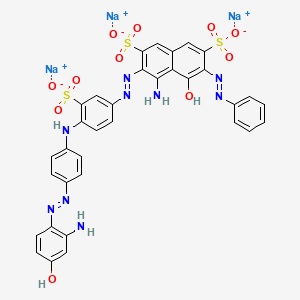 molecular formula C34H24N9Na3O11S3 B12375425 Direct Black 168 