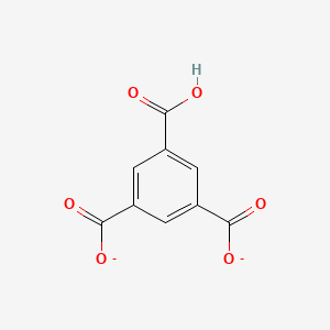 molecular formula C9H4O6-2 B1237546 5-Carboxybenzene-1,3-dicarboxylate 