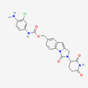 molecular formula C24H22ClN5O5 B12375599 GSPT1 degrader-6 