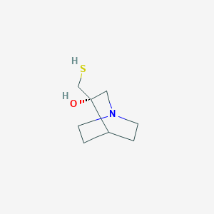 (S)-3-(mercaptomethyl)quinuclidin-3-ol