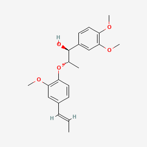 molecular formula C21H26O5 B1237570 维罗林 CAS No. 68143-83-9