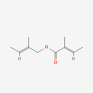 molecular formula C10H16O2 B1237604 Tiglyl tiglate CAS No. 72845-40-0