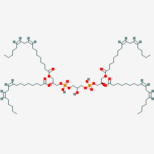 molecular formula C81H142O17P2 B1237607 Tetralinoleoyl cardiolipin 