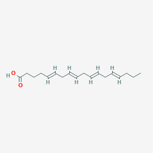 molecular formula C18H28O2 B1237610 5,8,11,14-Octadecatetraenoic acid CAS No. 75236-11-2