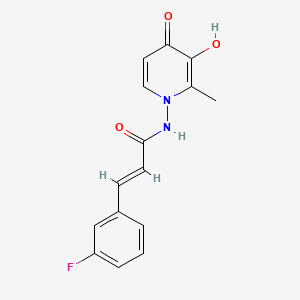 molecular formula C15H13FN2O3 B12376279 Ferroptosis-IN-5 