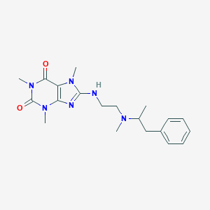 molecular formula C20H28N6O2 B123763 Fencamine CAS No. 28947-50-4