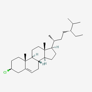 molecular formula C29H49Cl B1237630 3-Chlorostigmast-5-ene CAS No. 33999-15-4