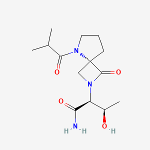 molecular formula C14H23N3O4 B12376379 Risevistinel CAS No. 2591344-26-0