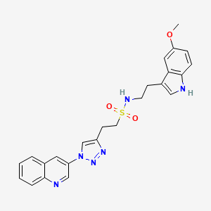 molecular formula C24H24N6O3S B12376502 T14-A24 