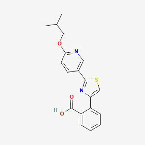 molecular formula C19H18N2O3S B12376519 PF-07238025 