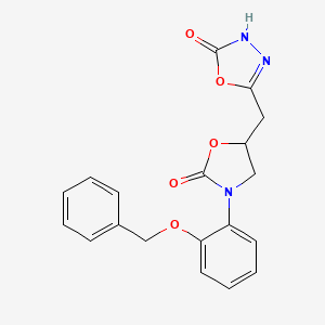 molecular formula C19H17N3O5 B12376548 Urease-IN-13 