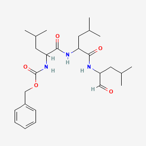 molecular formula C26H41N3O5 B12376576 MG-132 (negative control) 