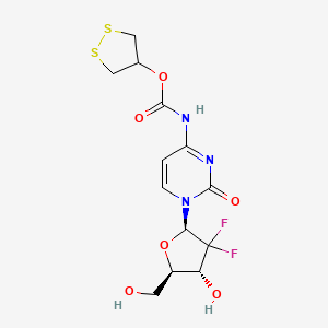 molecular formula C13H15F2N3O6S2 B12376612 S-Gem 