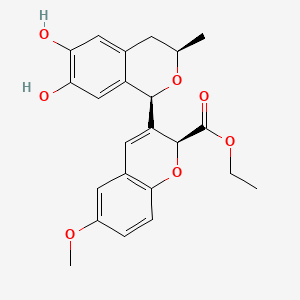 molecular formula C23H24O7 B12376649 JE-133 