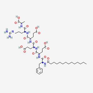 molecular formula C47H75N9O14 B12376664 BMP6 Human Pre-designed siRNA Set A 