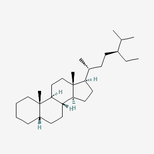 molecular formula C29H52 B1237669 5beta-Poriferastane 