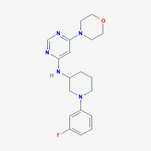 molecular formula C19H24FN5O B12376916 CYCA-117-70 