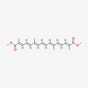 B1237698 Crocetin dimethyl ester CAS No. 5892-54-6