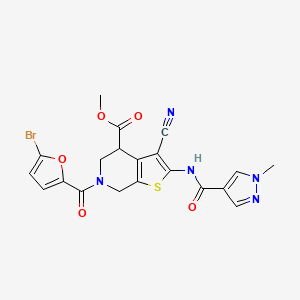 molecular formula C20H16BrN5O5S B12377018 WB518 