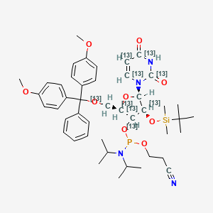rU Phosphoramidite-13C9