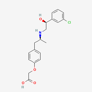 molecular formula C19H22ClNO4 B12377262 BRL-37344 CAS No. 90730-96-4