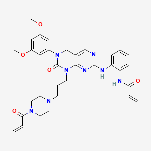 molecular formula C33H38N8O5 B12377396 CXF-009 