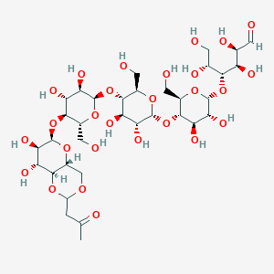 molecular formula C34H56O27 B123775 3KB-G5 CAS No. 145932-53-2