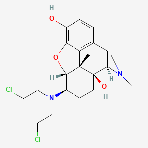 B1237768 Chloroxymorphamine CAS No. 71360-45-7
