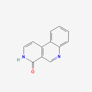 molecular formula C12H8N2O B1237773 Perlolidine CAS No. 7344-61-8