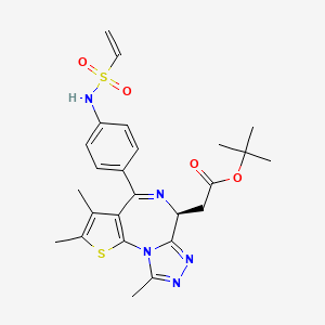 molecular formula C25H29N5O4S2 B12377748 MMH2 