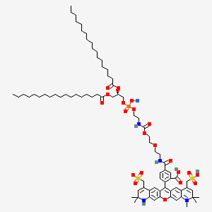 molecular formula C80H120N4NaO21PS2 B12377749 DSPE-PEG-Fluor 594,MW 2000 