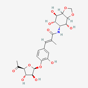 molecular formula C23H29NO12 B1237785 Hygromycin CAS No. 6379-56-2