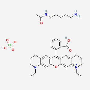 molecular formula C37H47ClN4O8 B12377854 ATTO 565 cadaverine 