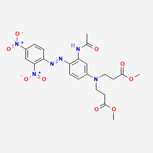 molecular formula C22H24N6O9 B12378036 Disperse red 311 CAS No. 70729-65-6
