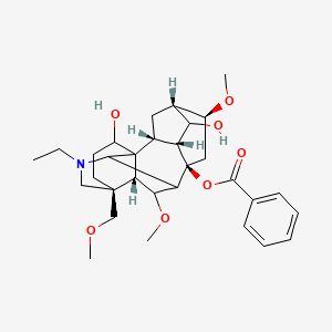 molecular formula C31H43NO7 B12378084 Carmichaenine A 