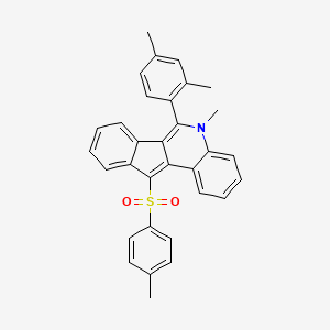 molecular formula C32H27NO2S B12378102 SIQ17 