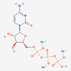 molecular formula C9H13N3Na3O14P3 B12378257 Cytarabine triphosphate trisodium 