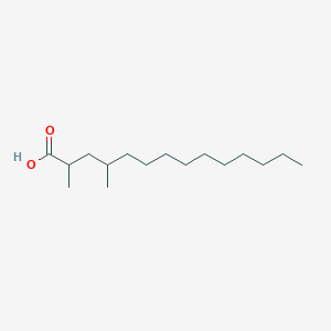 2,4-Dimethyl-tetradecanoic acid