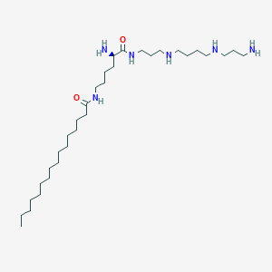 molecular formula C32H68N6O2 B12378565 AMXT-1501 CAS No. 441022-64-6