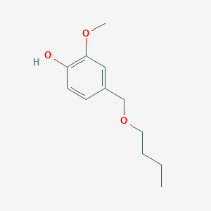 molecular formula C12H18O3 B123786 香草基丁醚 CAS No. 82654-98-6