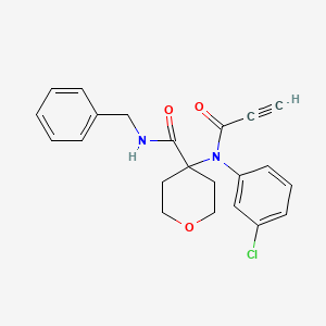 molecular formula C22H21ClN2O3 B12378723 GPX4-IN-8 