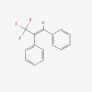 molecular formula C15H11F3 B1237878 1-Trifluoromethyl-1,2-diphenylethylene CAS No. 76280-44-9
