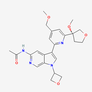 molecular formula C24H28N4O5 B12378813 ABBV-712 